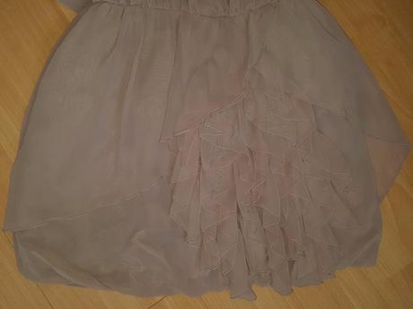 Bezove spolocenske saty, h&m,38