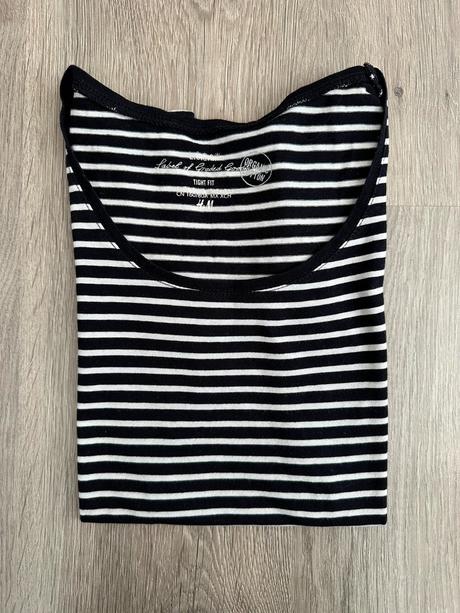 Pruhovane tričko, h&m,xs