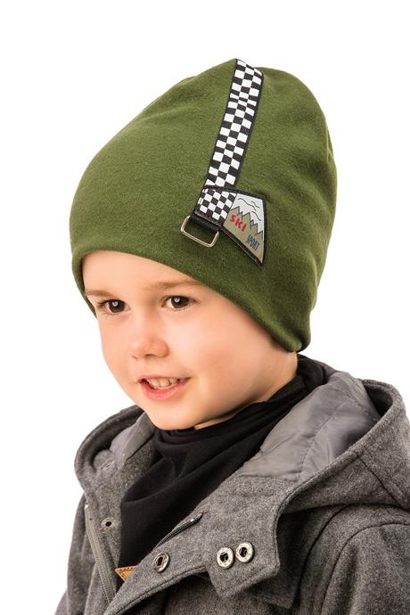 Zimná tenšia čiapka camel 52 cm, marika,128 / 134 / 140