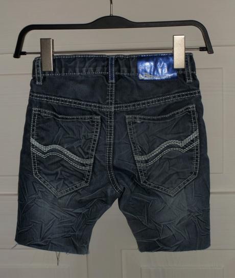 Rifľové kraťasy + šortky-plavky, 122