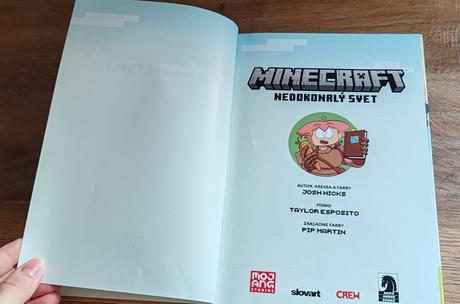 Minecraft knihy 3 ks, 