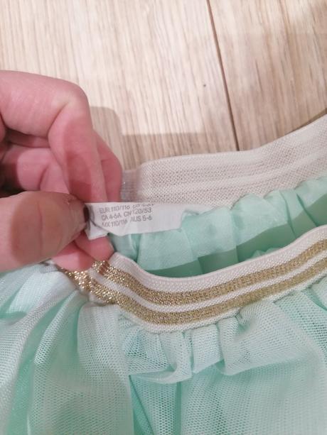Tylová sukňa, h&m,116