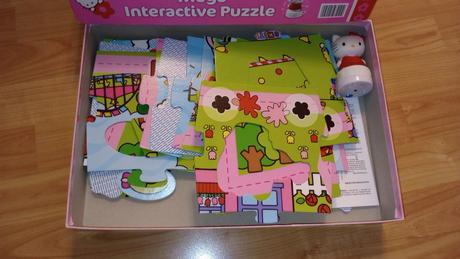 Veľké puzzle hello kitty, 