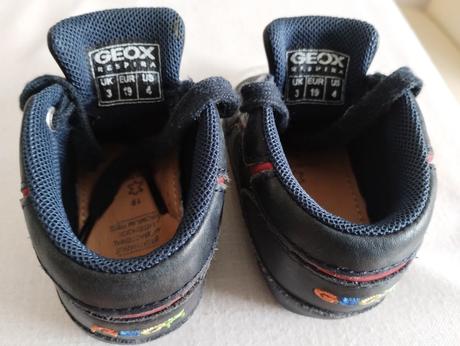 Detské kožené topánky geox č. 19, geox,19
