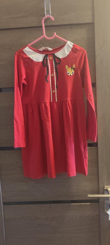 Vianočné šaty, h&m,128