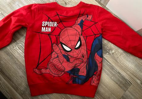 Krásna mikinka spiderman veľ.116/122, 122