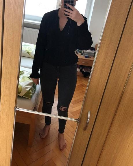 Vzdušná blúzka, h&m,34