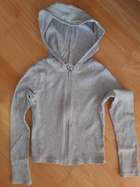 Mikinka so zipsom hm 134/140, h&m,134