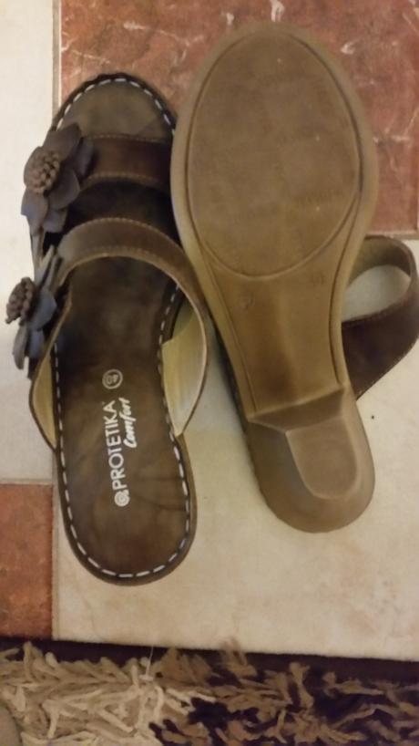 Kožené šlapky protetika comfort 40, 40