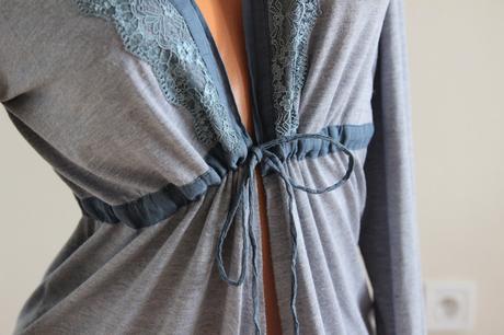 Bledo modrý župan intimissimi, m, intimissimi,m