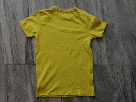 Kvalitné žlté tričko kanz,v140-146, kanz,140