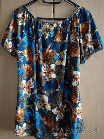 Farebný padavý top cez ramená orsay 40, orsay,40