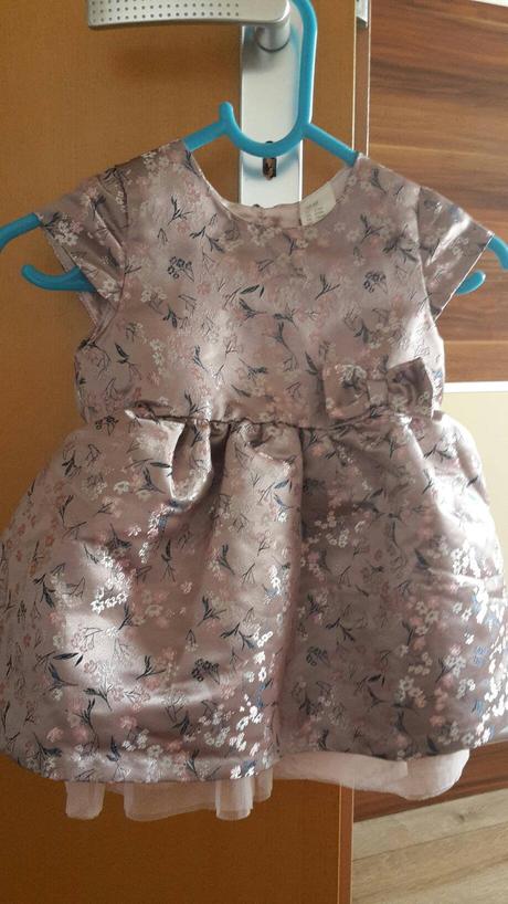 Dievčenské spoločenské šaty (74), h&m,74