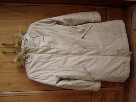 Dlhá zimná vetrovka, reebok,l