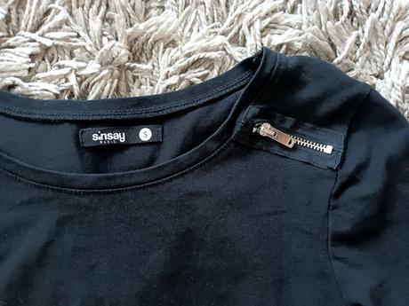 Čierne elastické šaty, sinsay,s