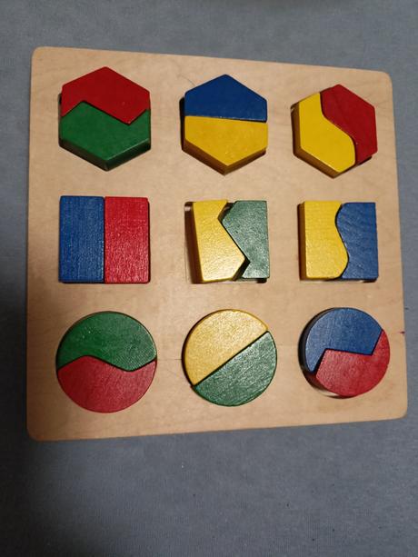 Drevený puzzle, 