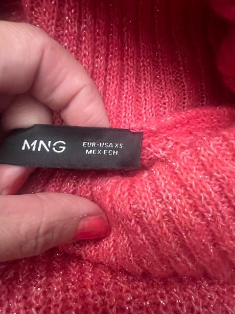 Volny teplý rolak, one size, mango,m