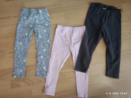 Legíny pre dievčatko 98, h&m,98