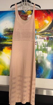 Letne šaty hackovane, l