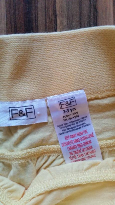 Tricko a sukna, f&f,98