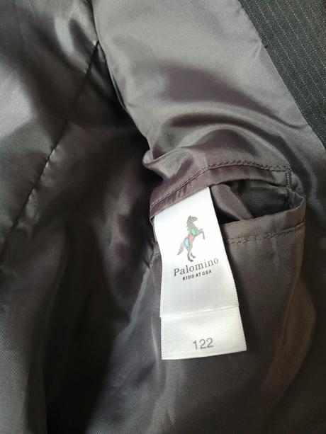 Sako palomino, v122, raz použité, jemný pásik, palomino,122