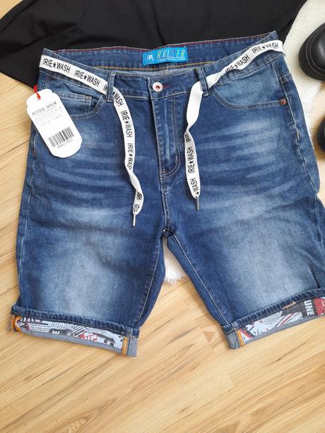 Pánske džínsové kraťasy - rôzne druhy a veľkosti, 32 / 34 / 36 / l / m