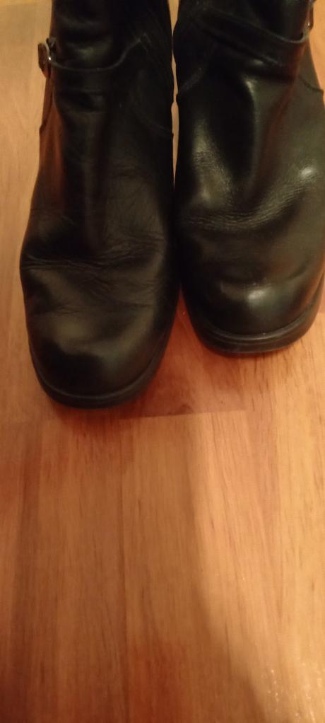 Čižmy kožene 25,5cm, 39