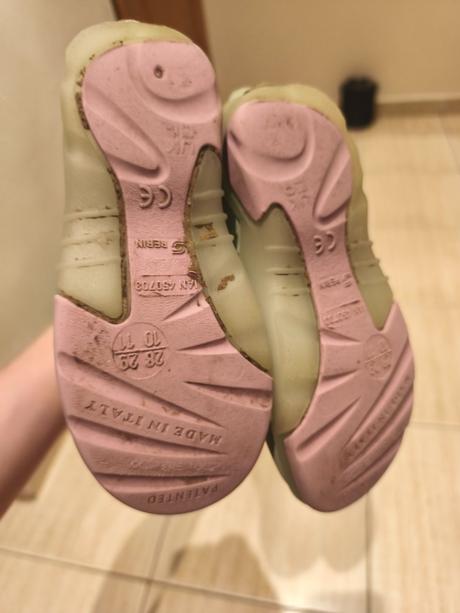 Gumaky zateplene svietiace, lupilu,28