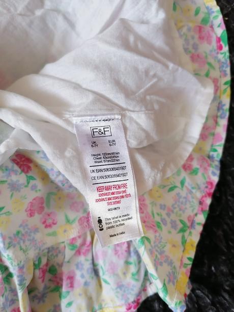 Kvetinové šaty, f&f,122