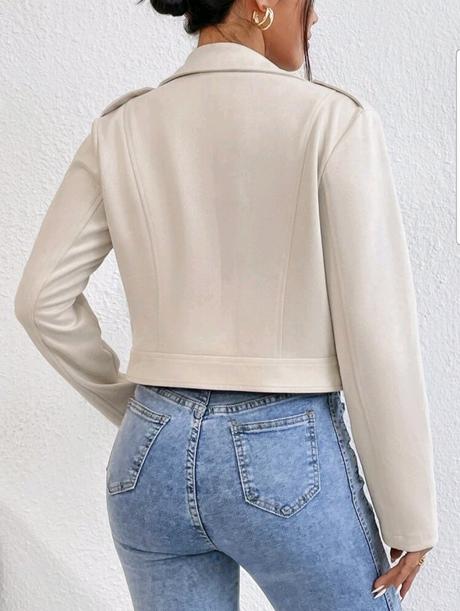 Bunda krátka krásne detaily, l - xxl