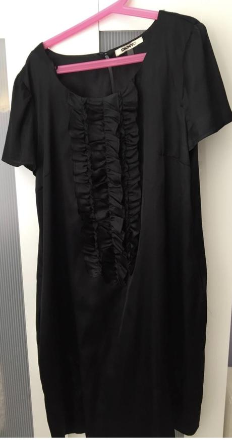 Dkny čierne šaty, dkny,m