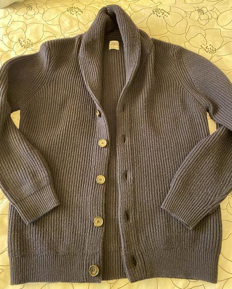 Teplý hrubý sveter zara v. m, zara,m