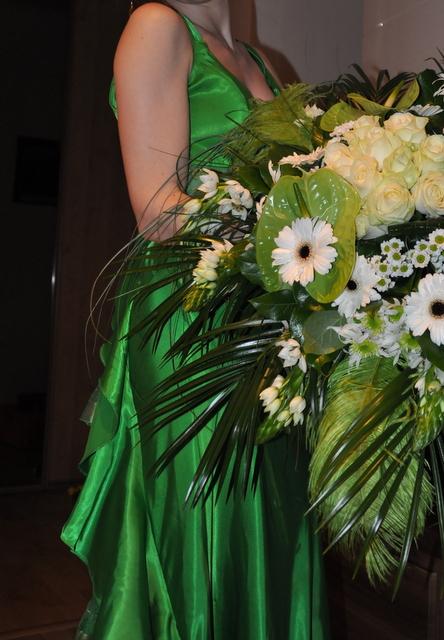 Retro saty v zelenej farbe, xs