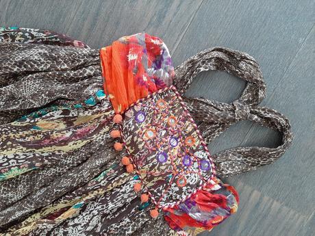 Fantastické letné tylové bohatoriasené etno šaty 5, next,110