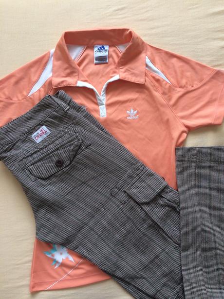 Originál oneil nohavice + tričko nove, s