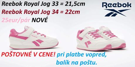 Detské tenisky reebok, reebok,33