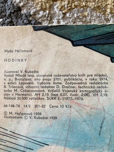 Haľamová maša hodinky (1974),