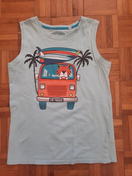 Chlapčenské tielko-3 kusy, c&a,134