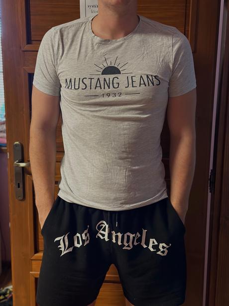 Pánske tričko, mustang,m