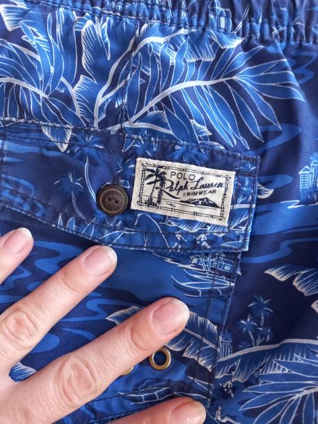 Plazove sortky ralph lauren velk 10-12, ralph lauren,152