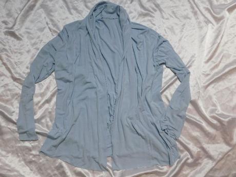 Kvalitny trendy kardigan bez zapinania, 42