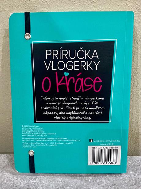 Kniha-príručka vlogerky o kráse, 