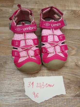 Športové sandále, umbro,31