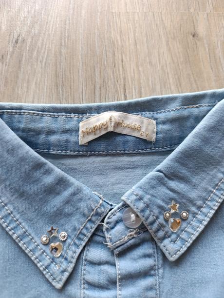 Dievčenská riflová košeľa, 122