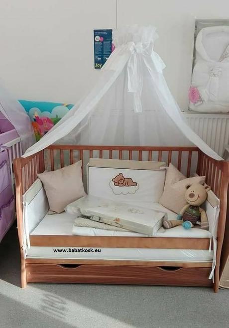 Multifunkčná detská postieľka 2v1, šírka (cm): 60,dĺžka (cm): 120