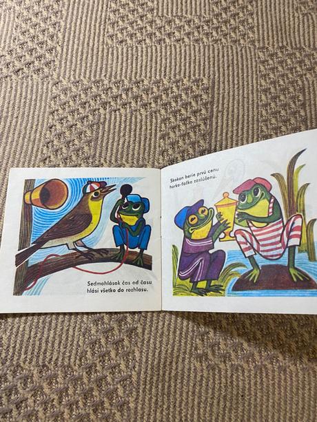 Krásna mini knižka skokanské preteky, 