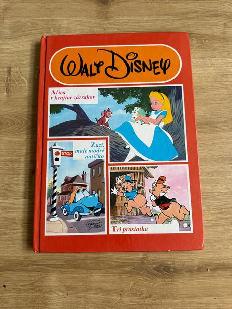 Walt disney alica v krajine zázrakov ,tri prasiatk, 
