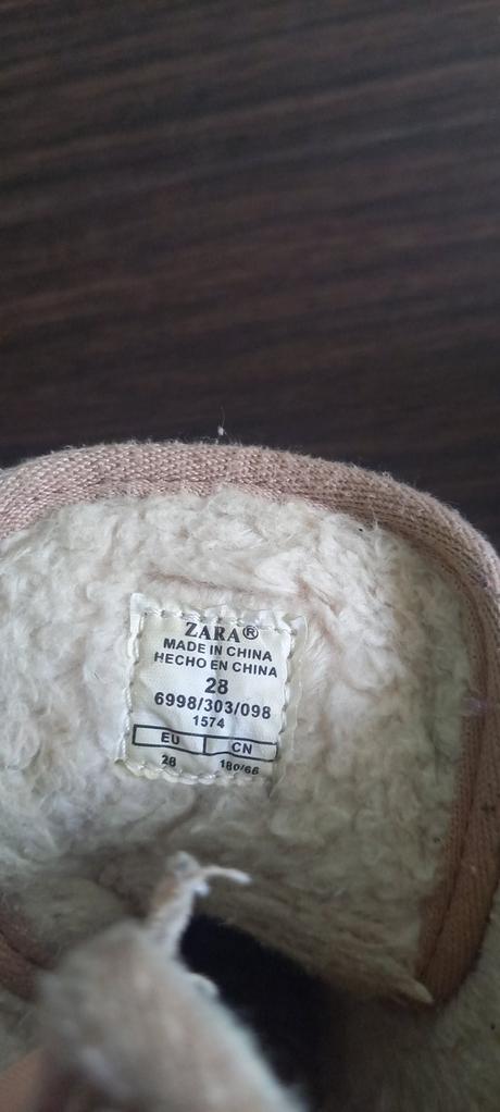Topánočky zara zateplene, zara,28