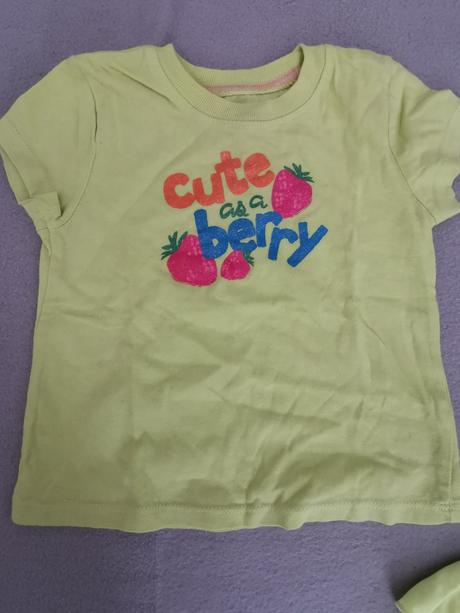 4 x tričko /1338/, carter's,80