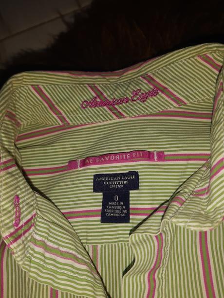 Dámska značková košeľa american eagle, american eagle,s